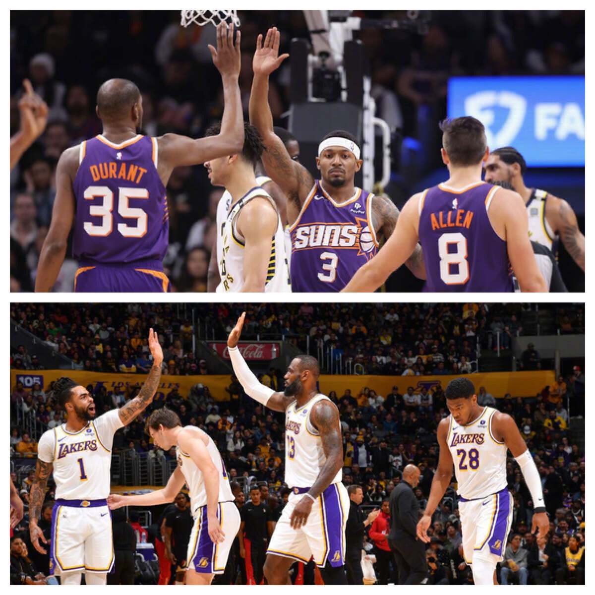 步行者碾压湖人，杜兰特带队取胜